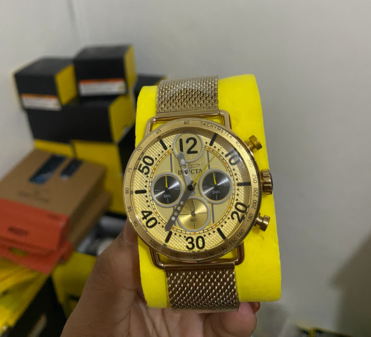 Reloj para hombre invicta speedway 69473 - oro